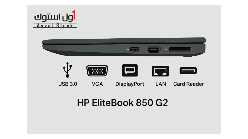 پورت لپ تاپ استوک HP EliteBook 850 G2 i5