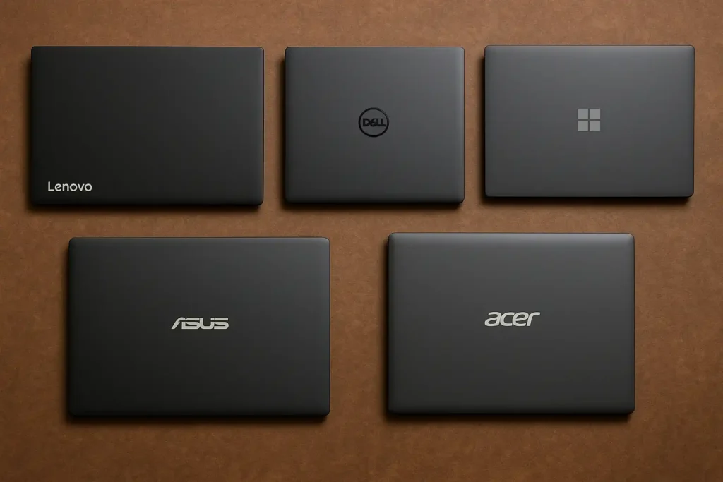 بهترین برندهای لپ‌ تاپ استوک برای خرید در ایران (راهنمای ۱۴۰۴)