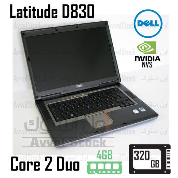 لپ تاپ استوک Dell Latitude D830 Nvidia Quadro