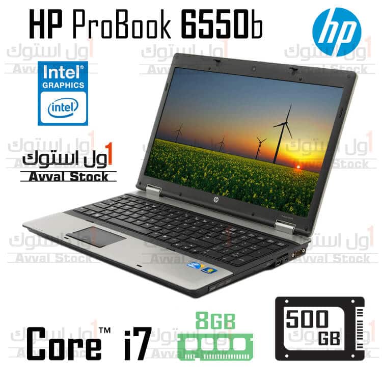 لپ تاپ hp مدل ProBook 6550b-i7