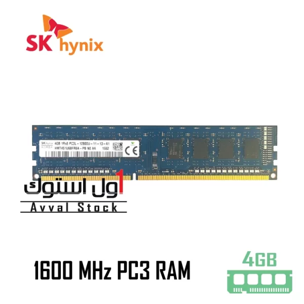 رم کامپیوتر اس کی هاینیکس 4 گیگابایت DDR3