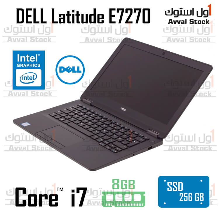 لپ تاپ استوک دل | DELL Latitude E7270 Core i7 Intel HD