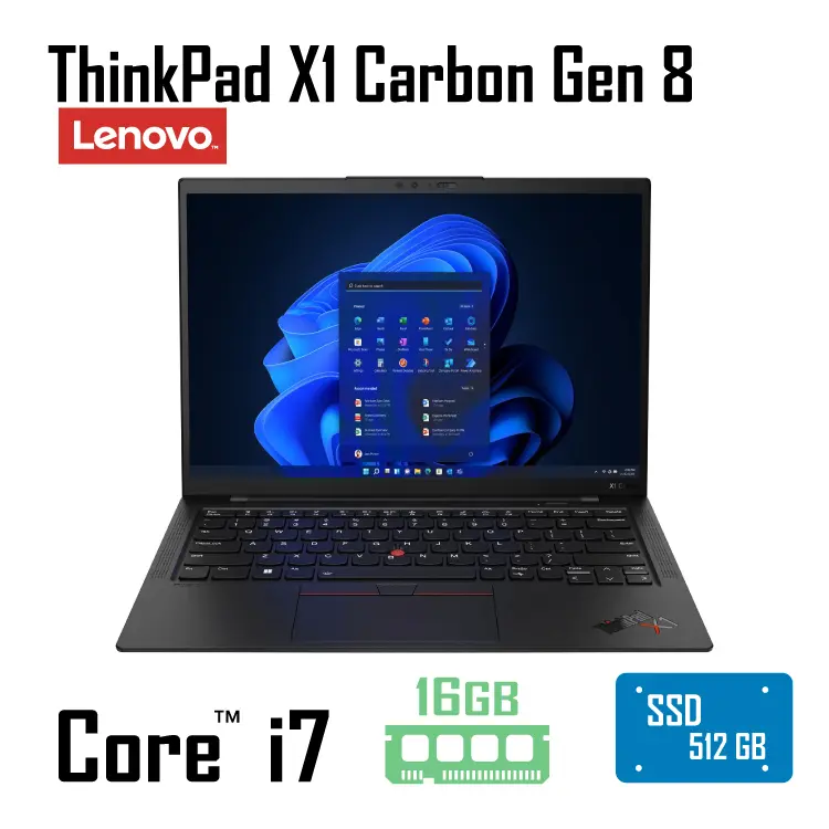 لپ تاپ استوک Lenovo ThinkPad X1 Carbon Gen 8