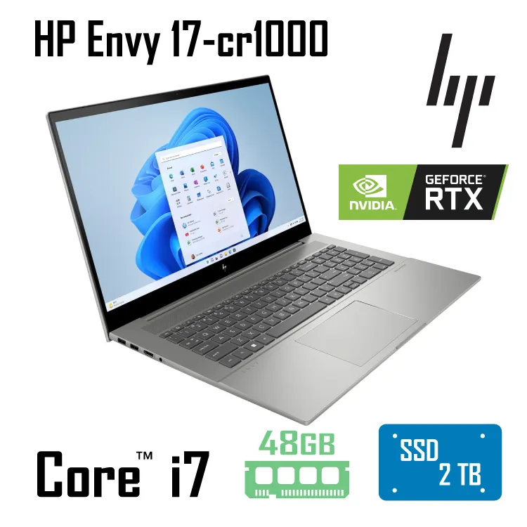 لپ تاپ HP Envy 17-cr1000