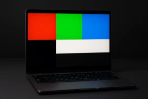 تست نمایشگر لپ‌ تاپ استوک | بررسی پیکسل سوخته، روشنایی، IPS یا TN بودن