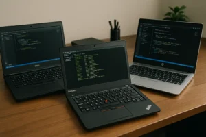 ۷ مدل لپ‌ تاپ استوک مخصوص برنامه‌نویسان | انتخاب هوشمند برای کدنویسی حرفه‌ای