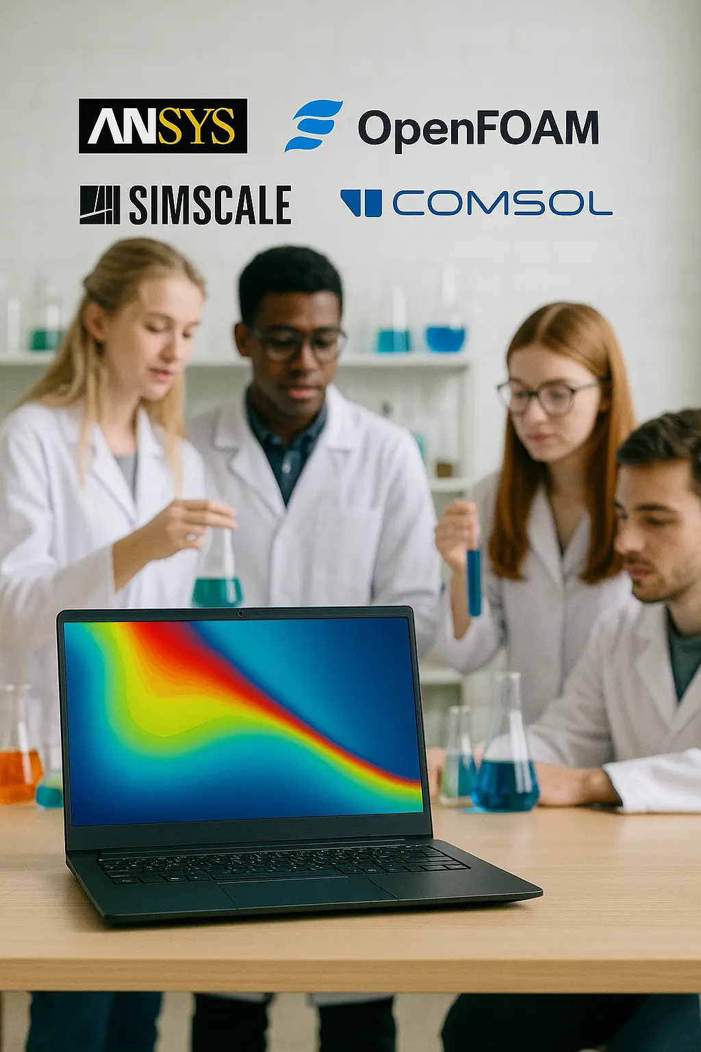 لپ تاپ مناسب نرم‌افزارهای CFD