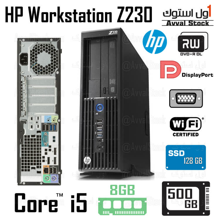 کیس استوک ورک استیشن | مینی کیس HP Workstation Z230 SFF Core i5
