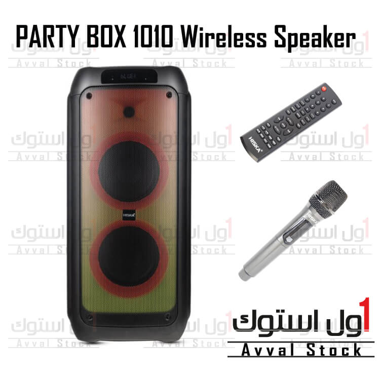 اسپیکر بلوتوثی قابل حمل هیسکا مدل 1010