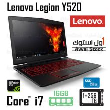 لپ تاپ گیمینگ لنوو | Lenovo Legion Y520 i7 Nvidia GTX 1050 Ti 4GB – G