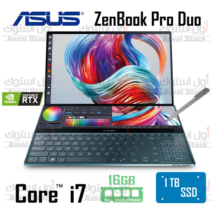 لپ تاپ استوک گیمینگ Asus Zenbook UX581