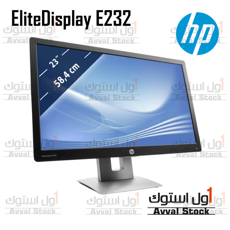 مانیتور استوک HP EliteDisplay E232d LED IPS Monitor
